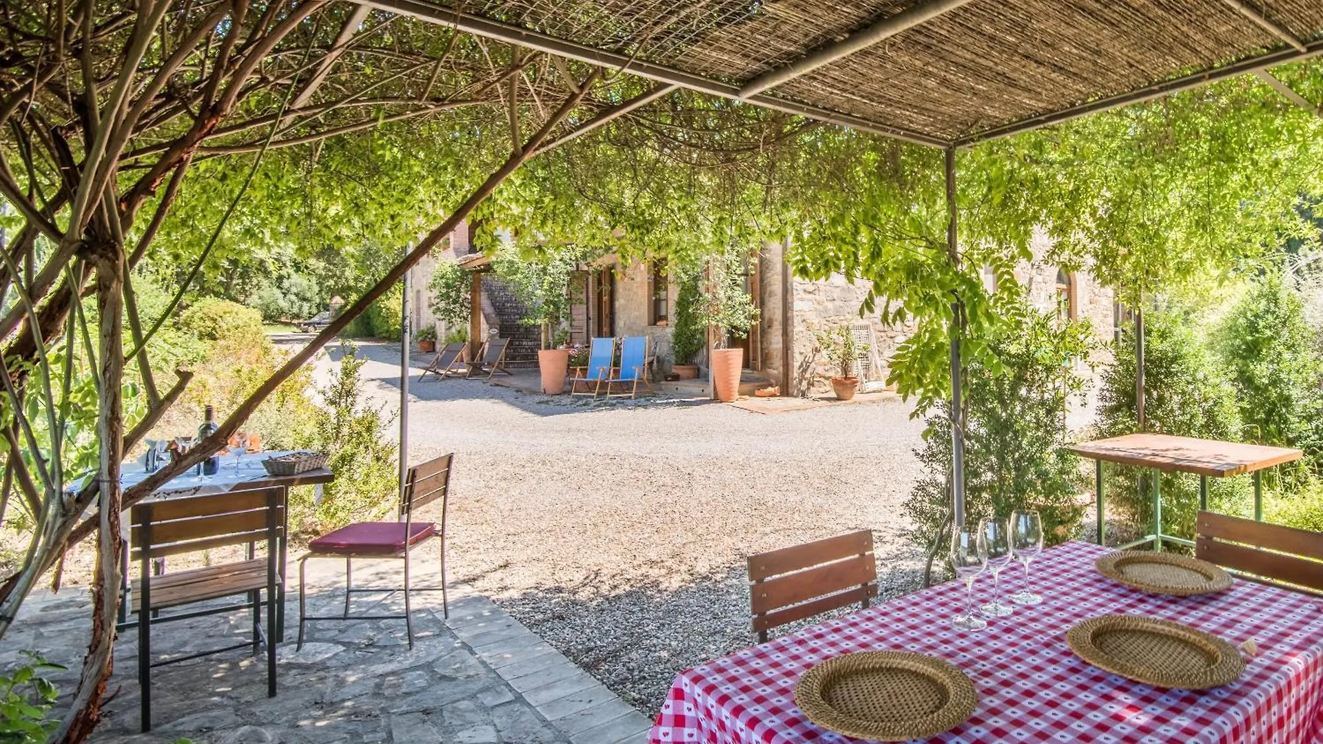 Séjour à la ferme Melograno Apartment Podere Giardino Montalcino Italie